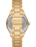  Shop Authentic Michael Kors Layton Chronograph Brown Dial Gold Steel Strap Watch For Women - MK7296 - Luxxuri