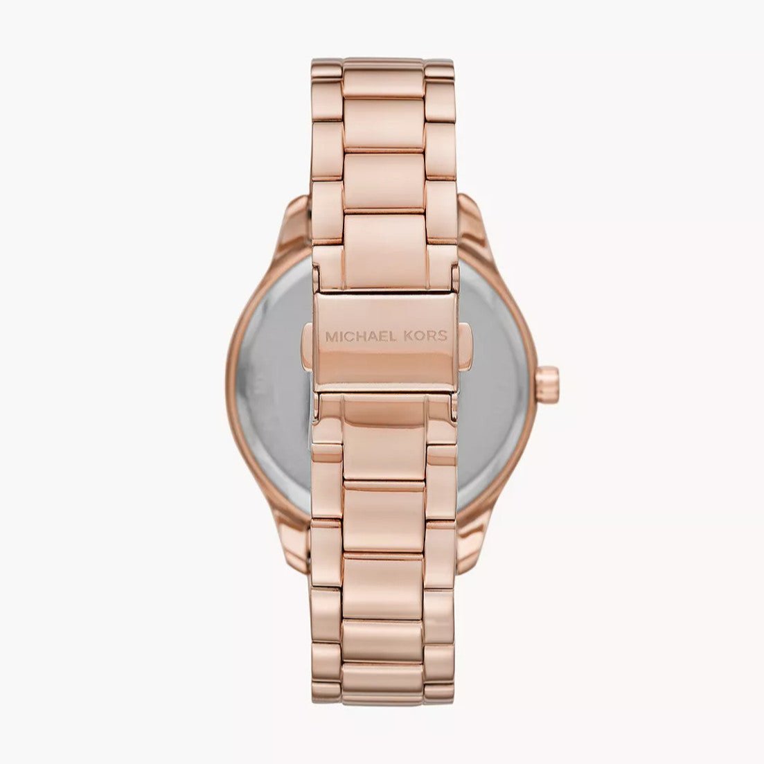  Shop Authentic Michael Kors Abbey Three-Hand Analog Crystals Rose Gold Dial Rose Gold Steel Strap Watch for Women - MK4617 - Luxxuri