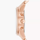  Shop Authentic Michael Kors Parker Three-Hand Mother of Pearl White Dial Rose Gold Steel Strap Watch For Women - MK4695 - Luxxuri