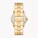  Shop Authentic Michael Kors Bryn Quartz Gold Dial Gold Steel Strap Watch For Women - MK7317 - Luxxuri