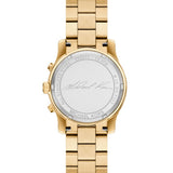  Shop Authentic Michael Kors Runway Chronograph Gold Dial Gold Steel Strap Watch For Women - MK7323 - Luxxuri