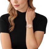  Shop Authentic Michael Kors Runway Chronograph Rose Gold Dial Rose Gold Steel Strap Watch For Women - MK7327 - Luxxuri