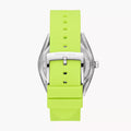  Shop Authentic Michael Kors Janelle Three Hand Neon Green Dial Neon Green Rubber Strap Watch For Women - MK7351 - Luxxuri