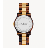  Shop Authentic Michael Kors Runway Three-Hand Brown Dial Two Tone Steel Strap Watch for Women - MK7354 - Luxxuri