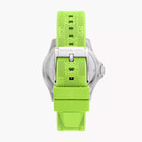  Shop Authentic Michael Kors Everest Three Hand Crystals Silver Dial Green Silicone Strap Watch For Women - MK7360 - Luxxuri