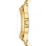  Shop Authentic Michael Kors Lenox Three Hand Silver Dial Gold Steel Strap Watch For Women - MK7361 - Luxxuri