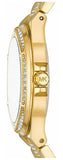  Shop Authentic Michael Kors Lenox Three Hand Silver Dial Gold Steel Strap Watch For Women - MK7361 - Luxxuri
