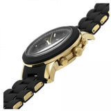  Shop Authentic Michael Kors Runway Chronograph Black Dial Black Silicone Strap Watch For Women - MK7385 - Luxxuri