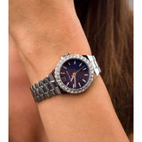  Shop Authentic Michael Kors Lennox Three-Hand Blue Dial Silver Steel Strap Watch For Women - MK7397 - Luxxuri