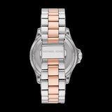  Shop Authentic Michael Kors Everest Three Hand Rose Gold Dial Two Tone Steel Strap Watch For Women - MK7402 - Luxxuri