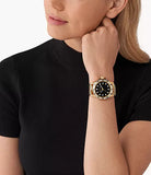  Shop Authentic Michael Kors Everest Three-Hand Crystals Black Dial Black Rubber Strap Watch for Women - MK7440 - Luxxuri