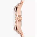  Shop Authentic Michael Kors Lexington Three Hand Mother of Pearl Pink Dial Rose Gold Steel Strap Watch For Women - MK7444 - Luxxuri