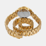  Shop Authentic Michael Kors Runway Chronograph Analog Gold Dial Gold Steel Strap Watch for Women - MK7452 - Luxxuri