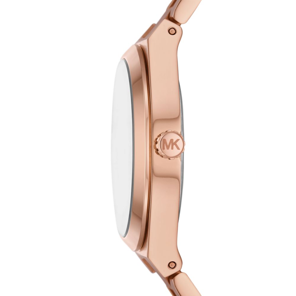  Shop Authentic Michael Kors Lennox Analog Pink Dial Rose Gold Steel Strap Watch for Women - MK7462 - Luxxuri
