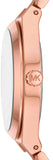  Shop Authentic Michael Kors Lennox Analog Pink Dial Rose Gold Steel Strap Watch for Women - MK7462 - Luxxuri
