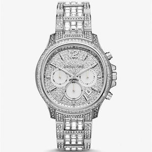  Shop Authentic Michael Kors Sage Pavé Limited Edition Crystals Silver Dial Silver Steel Strap Watch for Women - MK7483LE - Luxxuri