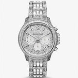  Shop Authentic Michael Kors Sage Pavé Limited Edition Crystals Silver Dial Silver Steel Strap Watch for Women - MK7483LE - Luxxuri