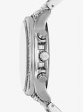  Shop Authentic Michael Kors Sage Pavé Limited Edition Crystals Silver Dial Silver Steel Strap Watch for Women - MK7483LE - Luxxuri