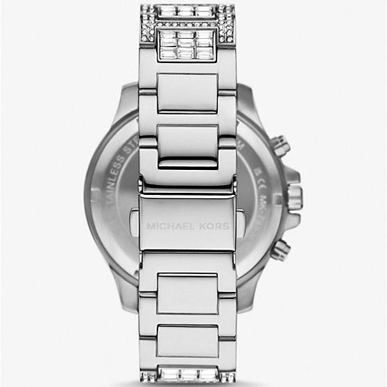  Shop Authentic Michael Kors Sage Pavé Limited Edition Crystals Silver Dial Silver Steel Strap Watch for Women - MK7483LE - Luxxuri