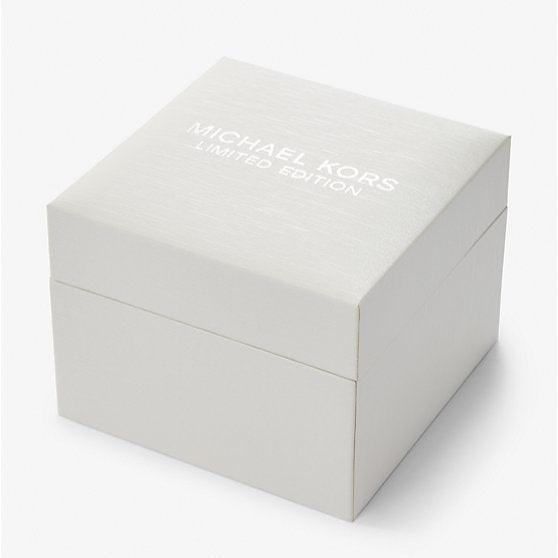  Shop Authentic Michael Kors Sage Pavé Limited Edition Crystals Silver Dial Silver Steel Strap Watch for Women - MK7483LE - Luxxuri