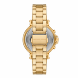  Shop Authentic Michael Kors Maren Chronograph Gold Dial Gold Steel Strap Watch for Women - MK7493 - Luxxuri