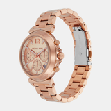  Shop Authentic Michael Kors Maren Chronograph Rose Gold Dial Rose Gold Steel Strap Watch for Women - MK7494 - Luxxuri