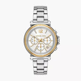  Shop Authentic Michael Kors Maren Chronograph Silver Dial Silver Steel Strap Watch for Women - MK7495 - Luxxuri