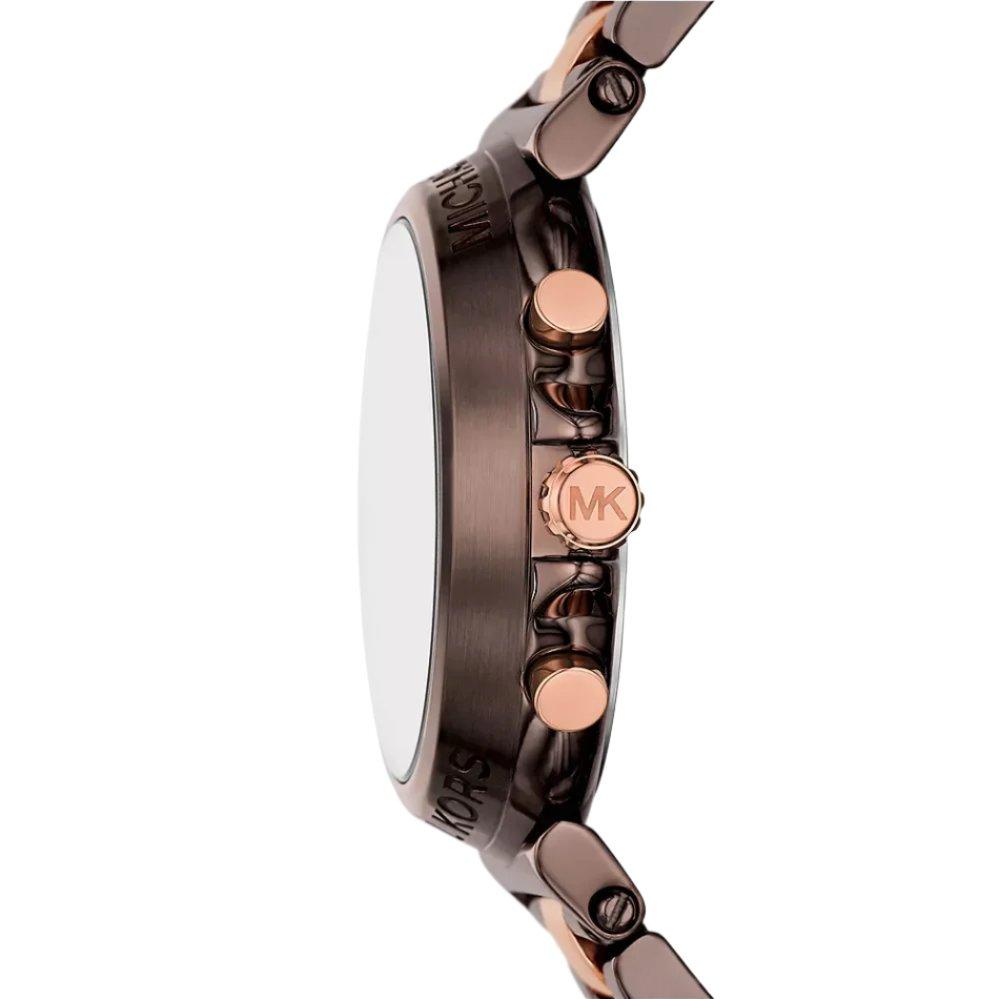  Shop Authentic Michael Kors Maren Chronograph Brown Dial Two Tone Steel Strap Watch for Women - MK7496 - Luxxuri