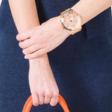  Shop Authentic Michael Kors Runway Chronograph Rose Gold Dial Rose Gold Steel Strap Watch for Men - MK8096 - Luxxuri