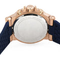 Michael Kors Dylan Blue Dial Blue Rubber Strap Watch for Men - MK8295