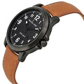  Shop Authentic Michael Kors Paxton Analog Black Dial Brown Rubber Strap Watch For Men - MK8502 - Luxxuri