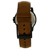  Shop Authentic Michael Kors Paxton Analog Black Dial Brown Rubber Strap Watch For Men - MK8502 - Luxxuri