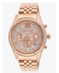  Shop Authentic Michael Kors Lexington Rose Gold Dial Rose Gold Stainless Steel Strap Watch for Men - MK8580 - Luxxuri