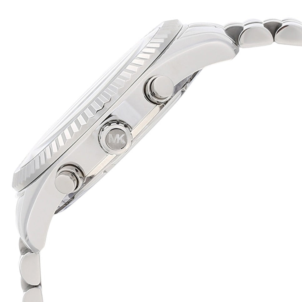  Shop Authentic Michael Kors Lexington Chronograph Black Dial Black Steel Strap Watch For Men - MK8602 - Luxxuri