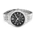 Shop Authentic Michael Kors Lexington Chronograph Black Dial Black Steel Strap Watch For Men - MK8602 - Luxxuri