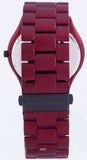 Shop Authentic Michael Kors Slim Runway Quartz Black Dial Red Steel Strap Watch for Men - MK8712 - Luxxuri