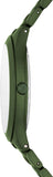  Shop Authentic Michael Kors Slim Runway Quartz Black Dial Green Steel Strap Watch For Men - MK8715 - Luxxuri