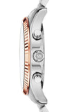  Shop Authentic Michael Kors Lexington Chronograph Brown Dial Silver Steel Strap Watch For Men - MK8732 - Luxxuri