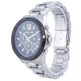  Shop Authentic Michael Kors Brecken Chronograph Black Dial Silver Steel Strap Watch For Men - MK8847 - Luxxuri