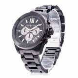  Shop Authentic Michael Kors Brecken Chronograph Black Dial Black Steel Strap Watch For Men - MK8858 - Luxxuri