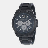  Shop Authentic Michael Kors Brecken Chronograph Black Dial Black Steel Strap Watch For Men - MK8858 - Luxxuri