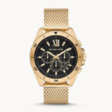  Shop Authentic Michael Kors Brecken Chronograph Black Dial Gold Mesh Strap Watch For Men - MK8867 - Luxxuri