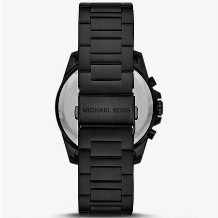  Shop Authentic Michael Kors Alek Oversized Black Dial Black Steel Strap Watch For Men - MK8900 - Luxxuri