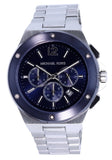  Shop Authentic Michael Kors Lennox Chronograph Blue Dial Silver Steel Strap Watch For Men - MK8938 - Luxxuri