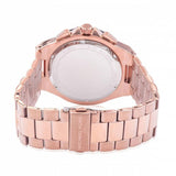  Shop Authentic Michael Kors Lennox Chronograph Black Dial Rose Gold Steel Strap Watch For Men - MK8940 - Luxxuri