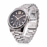  Shop Authentic Michael Kors Lexington Quartz Black Dial Silver Steel Strap Watch For Women - MK8946 - Luxxuri