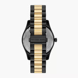  Shop Authentic Michael Kors Lexington Quartz Black Dial Two Tone Steel Strap Watch For Men - MK8948 - Luxxuri