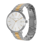 Shop Authentic Michael Kors Blake Analog Silver Dial Two Tone Steel Strap Watch for Women - MK9134 - Luxxuri