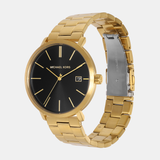  Shop Authentic Michael Kors Blake Quartz Black Dial Gold Steel Strap Watch for Men - MK9136 - Luxxuri