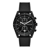  Shop Authentic Michael Kors Accelerator Chronograph Black Dial Black Nylon Strap Watch for Men - MK9143 - Luxxuri